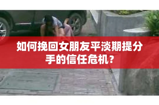 如何挽回女朋友平淡期提分手的信任危机？