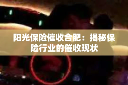 阳光保险催收合肥：揭秘保险行业的催收现状