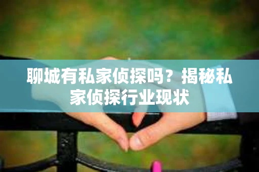 聊城有私家侦探吗？揭秘私家侦探行业现状