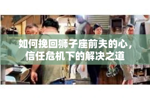 如何挽回狮子座前夫的心，信任危机下的解决之道