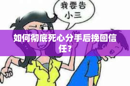 如何彻底死心分手后挽回信任？