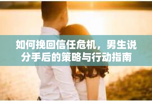 如何挽回信任危机，男生说分手后的策略与行动指南