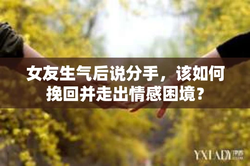 女友生气后说分手，该如何挽回并走出情感困境？